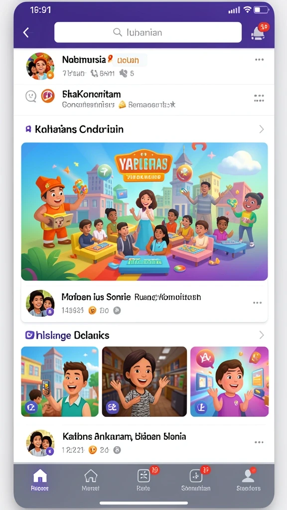 Screenshot menampilkan antarmuka pengguna yang intuitif dan menarik.