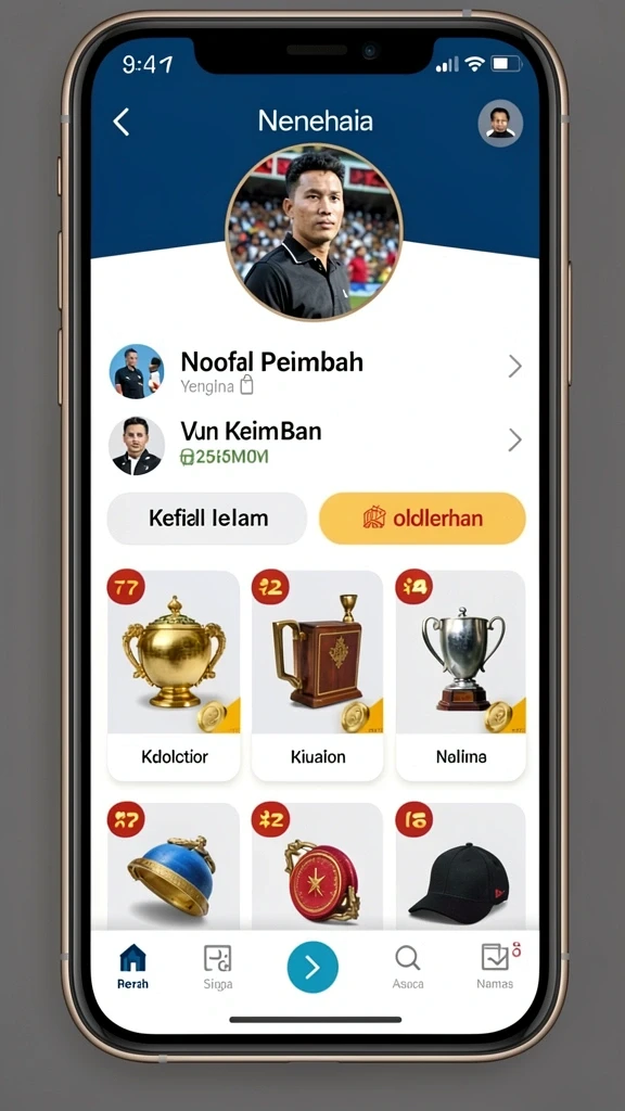 Tampilan antarmuka yang menarik dan user-friendly.
