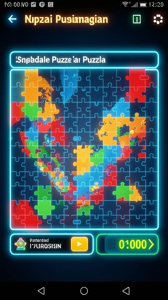 Tampilan awal AFAF yang menarik dan penuh warna.