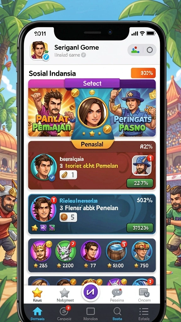 Mode multiplayer yang seru dan interaktif.