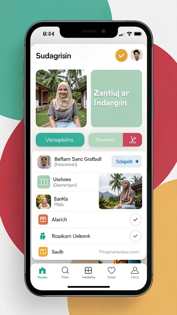 Tampilan antarmuka yang rapi dan mudah dinavigasi.