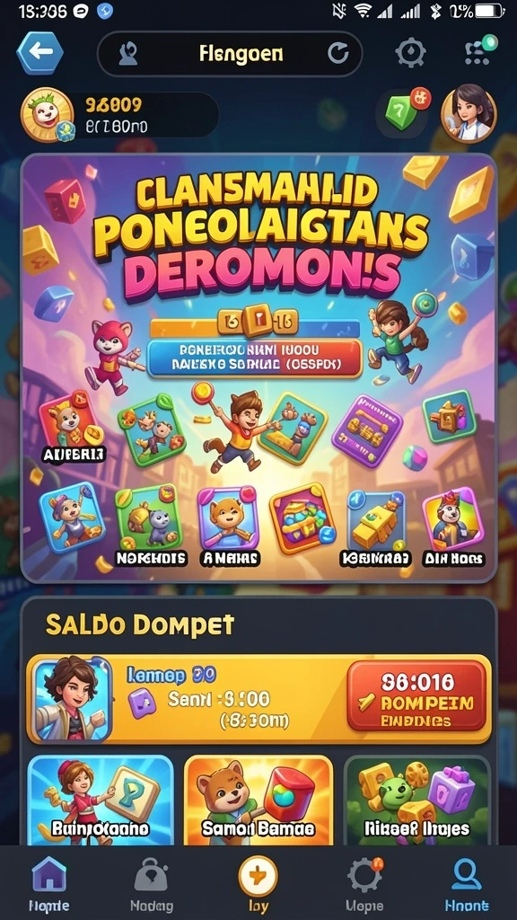 Mode permainan yang variatif dan menarik.