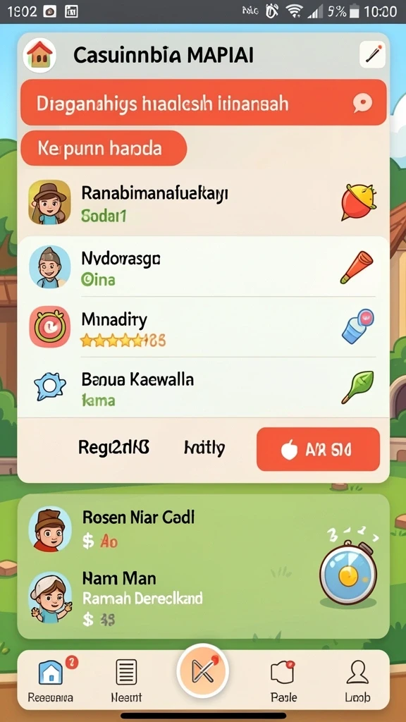 Level menantang dengan berbagai misi seru.