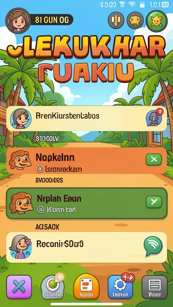 Tampilan antarmuka pengguna yang menarik dan intuitif.