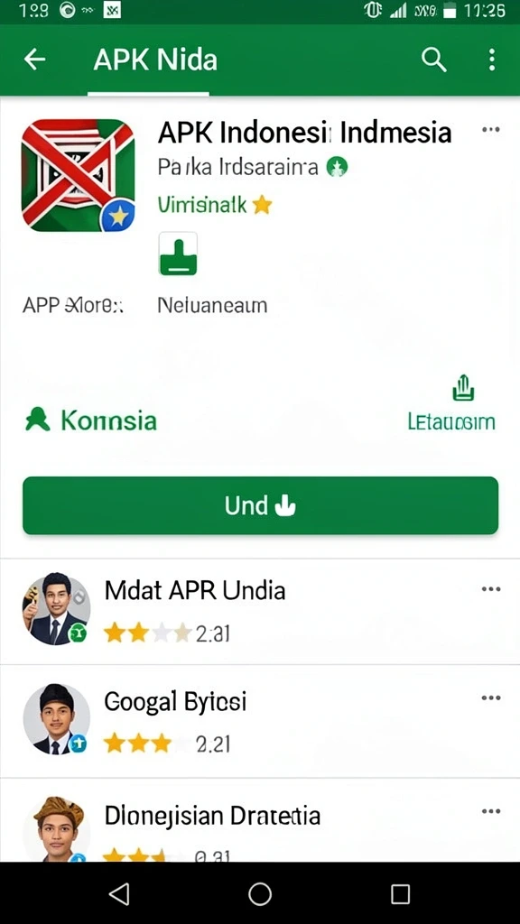 Tangkapan layar fitur kostumisasi karakter.
