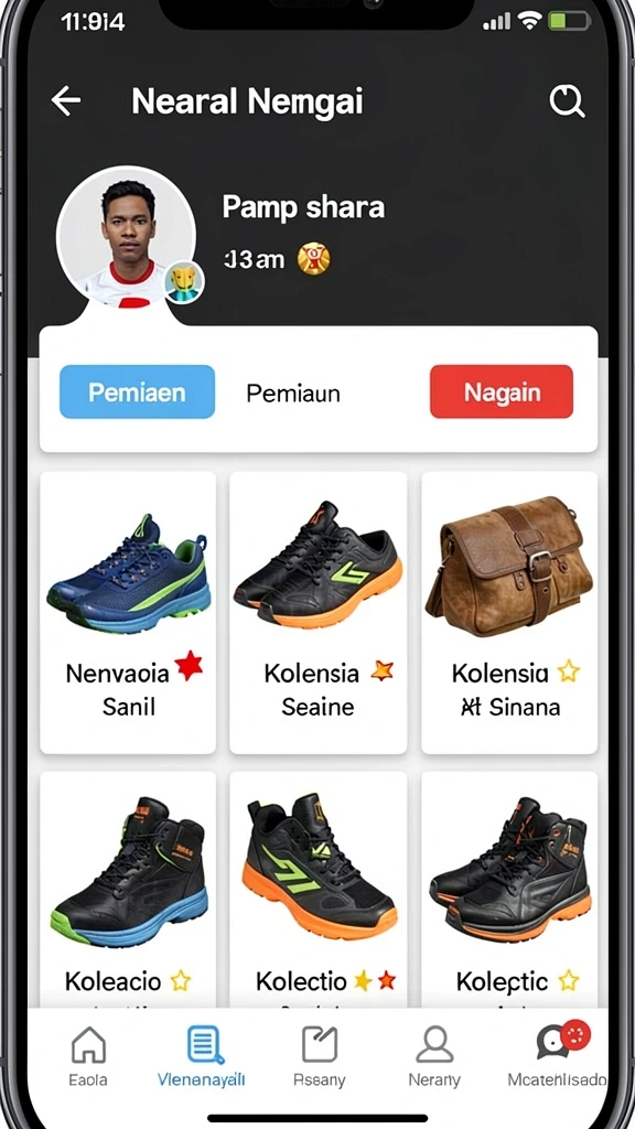Tampilan antarmuka yang intuitif dan mudah digunakan.