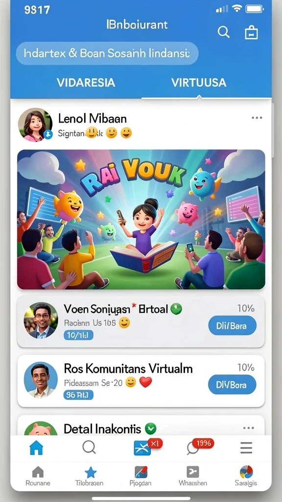 Karakter dengan desain unik dan kemampuan spesial.