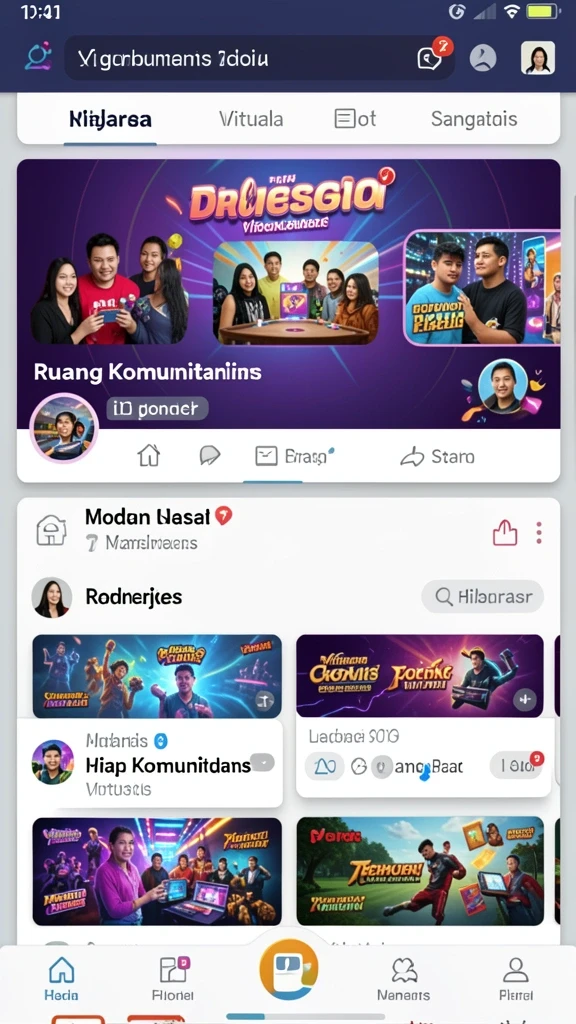 Screenshot menampilkan karakter utama dalam aksi tantangan.