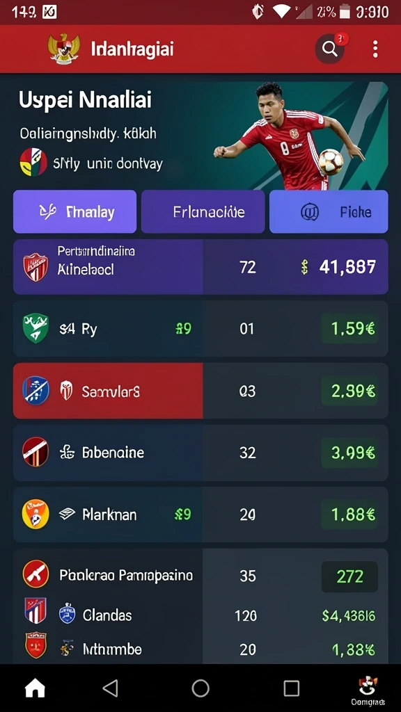 Screenshot 1 menunjukkan tampilan antarmuka permainan yang menarik.