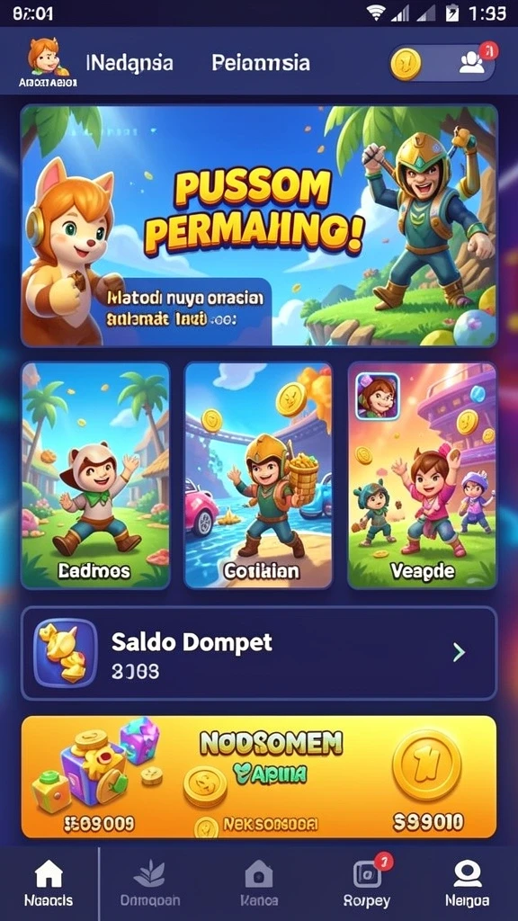 Karakter unik yang siap beraksi di setiap level.