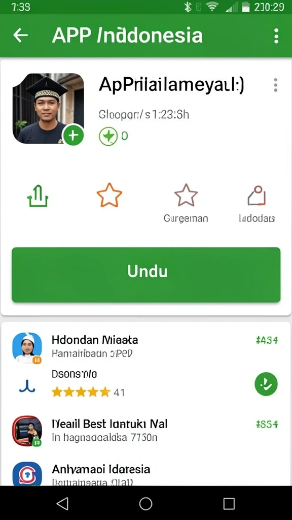 Tampilan level yang menarik dan penuh warna.