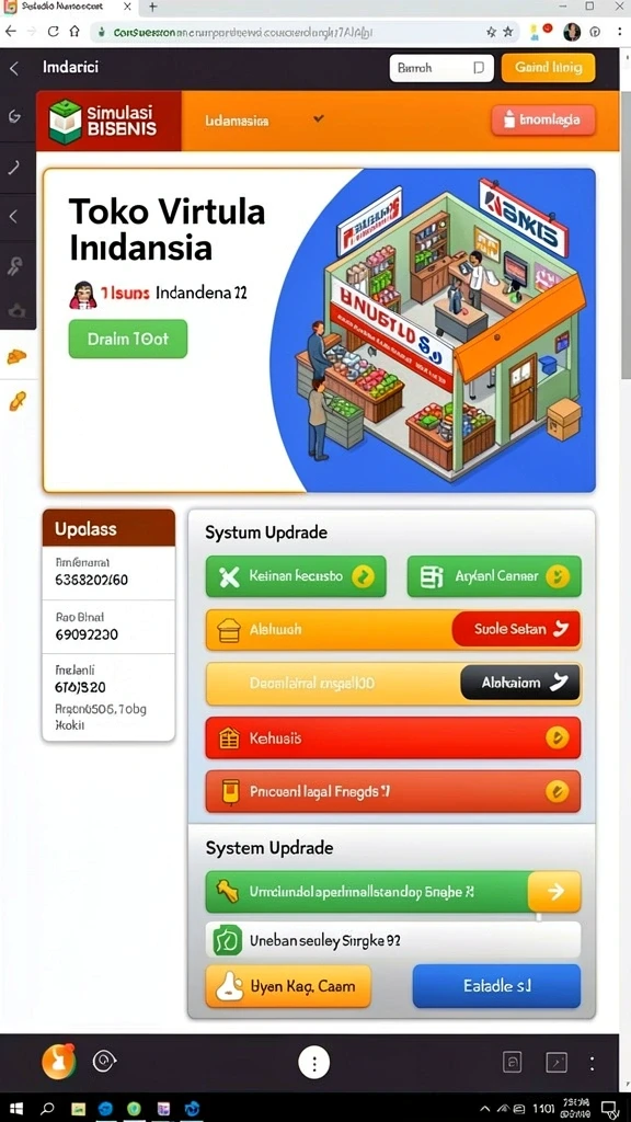 Mode multiplayer yang memungkinkan interaksi dengan pemain lain.