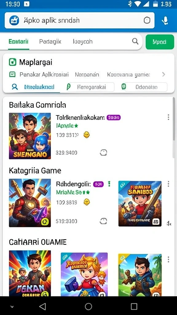 Tampilan antarmuka yang intuitif dan menarik.