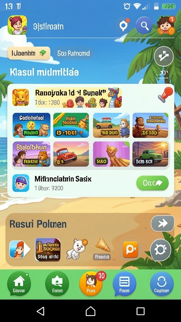Beragam level menantang yang tidak membosankan.