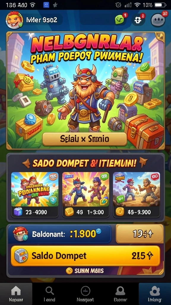 Sistem reward yang mengasyikkan.