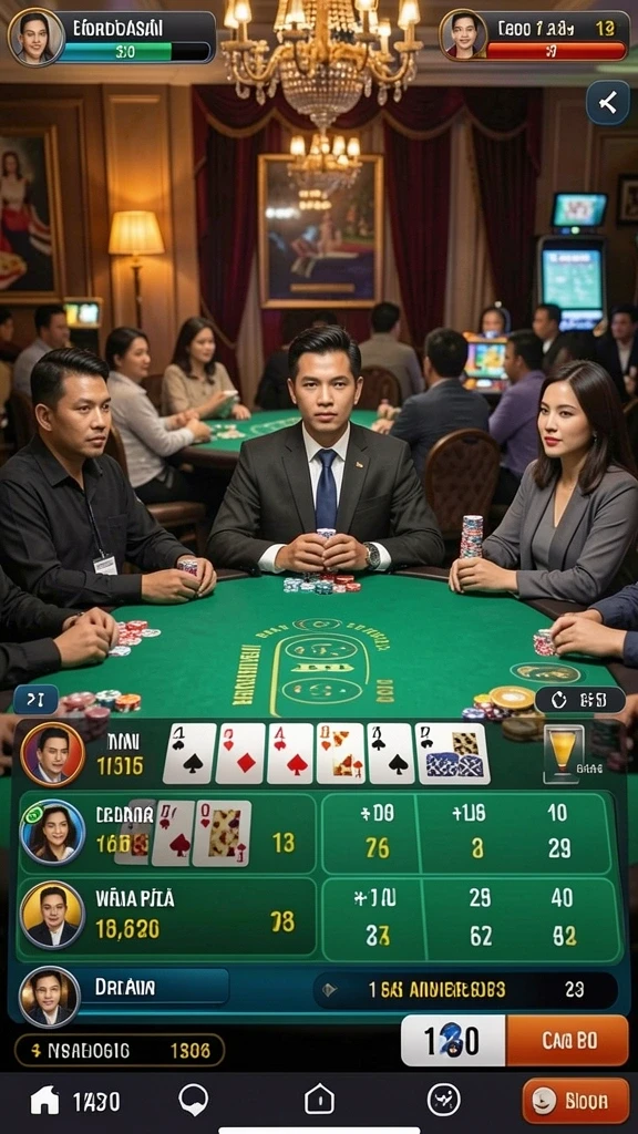 Tampilan mesin slot yang menarik dan penuh warna.