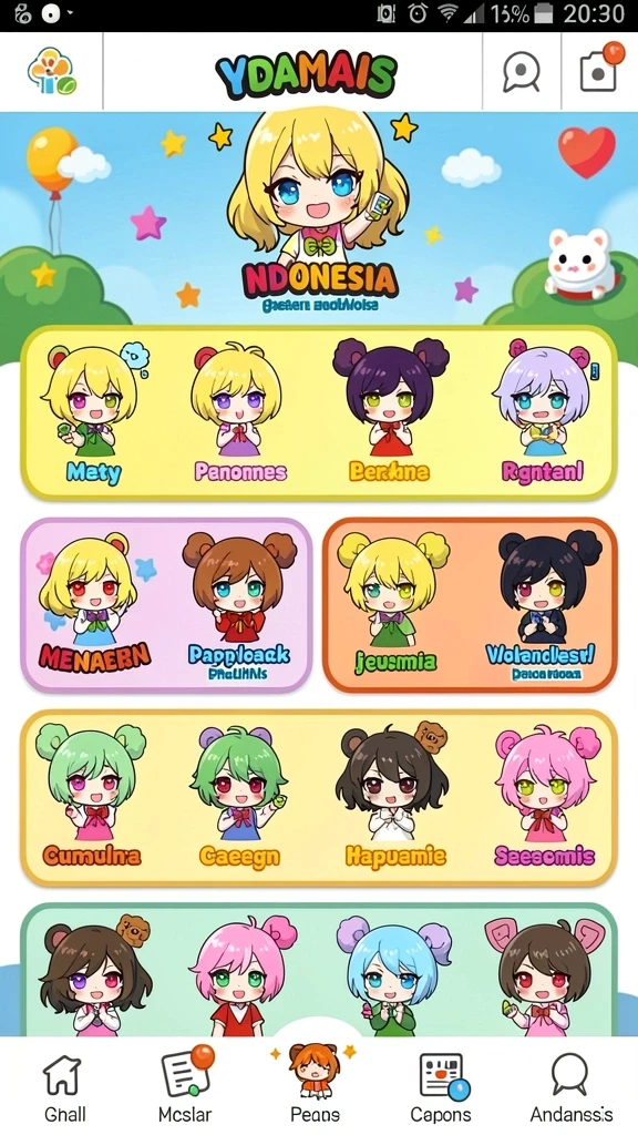 Tampilan antarmuka pengguna yang intuitif dan mudah dinavigasi.