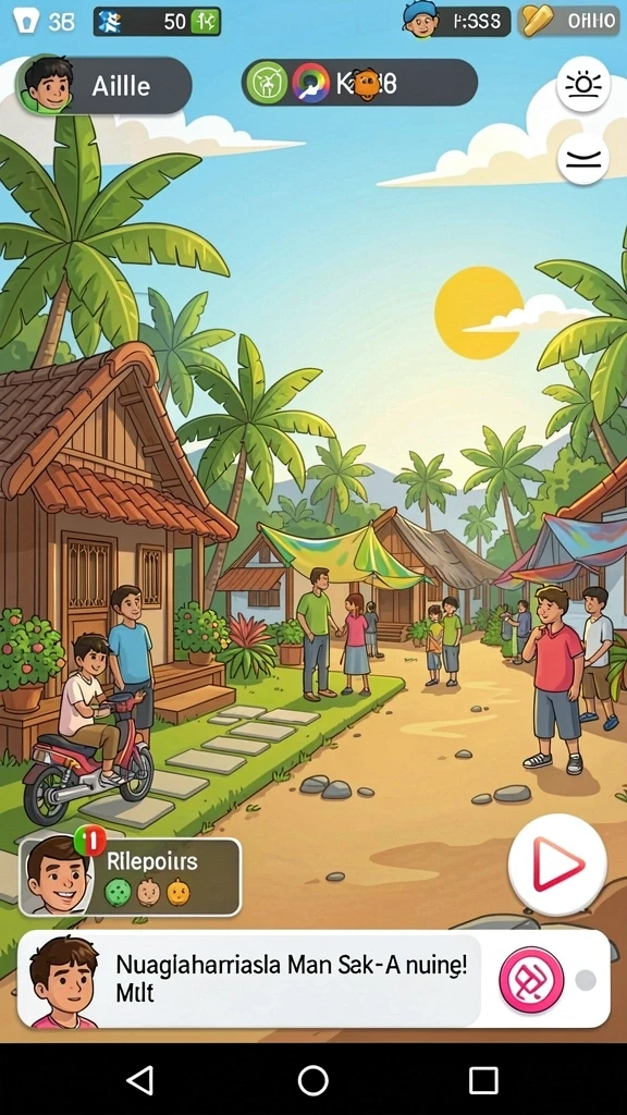 Mode permainan yang beragam dan menarik.