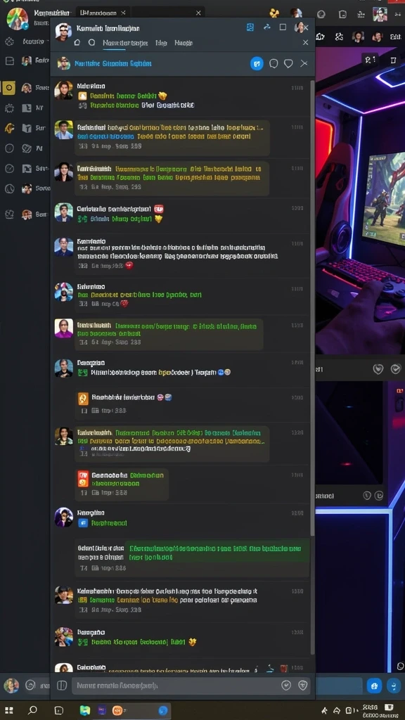 Screenshot dari tantangan level yang seru.