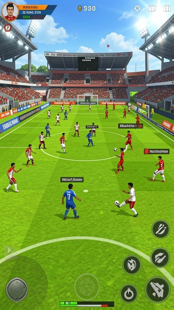 Fitur multiplayer yang memungkinkan bermain dengan teman.