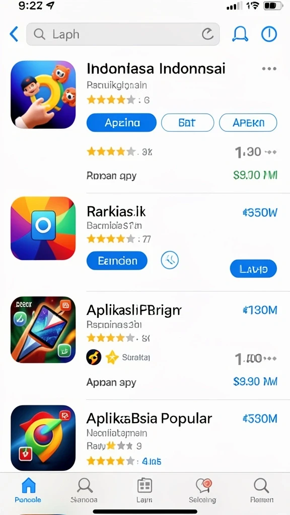 Tampilan antarmuka yang menarik dan user-friendly.