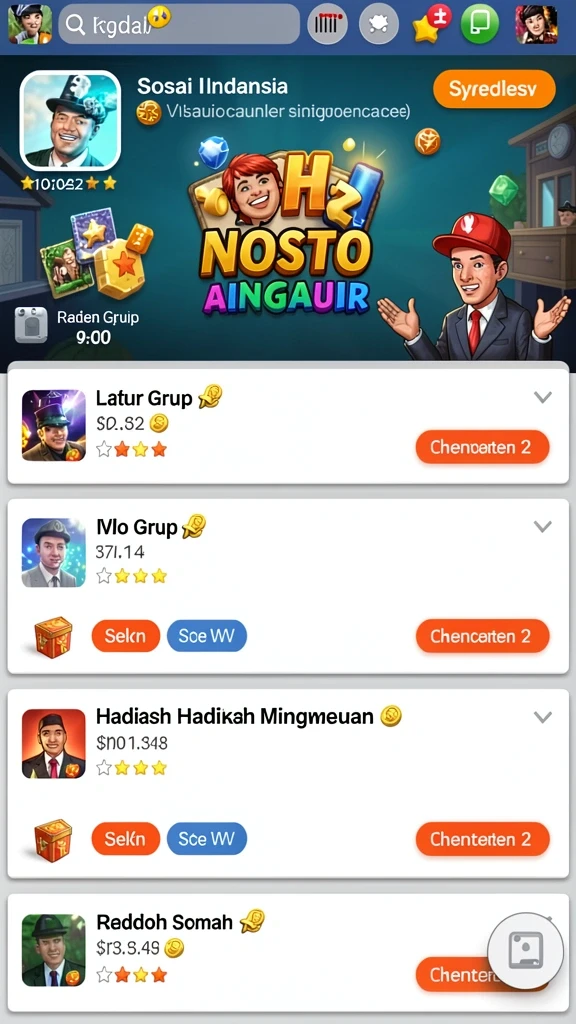 Fitur bonus yang menambah keseruan permainan.