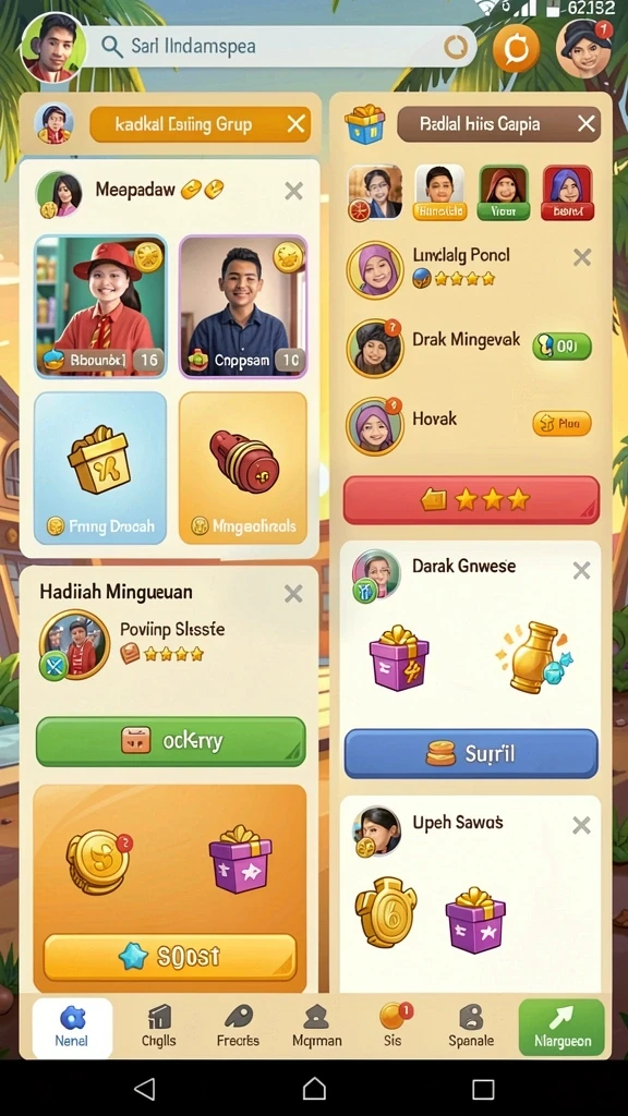 Mode permainan yang beragam untuk semua kalangan.