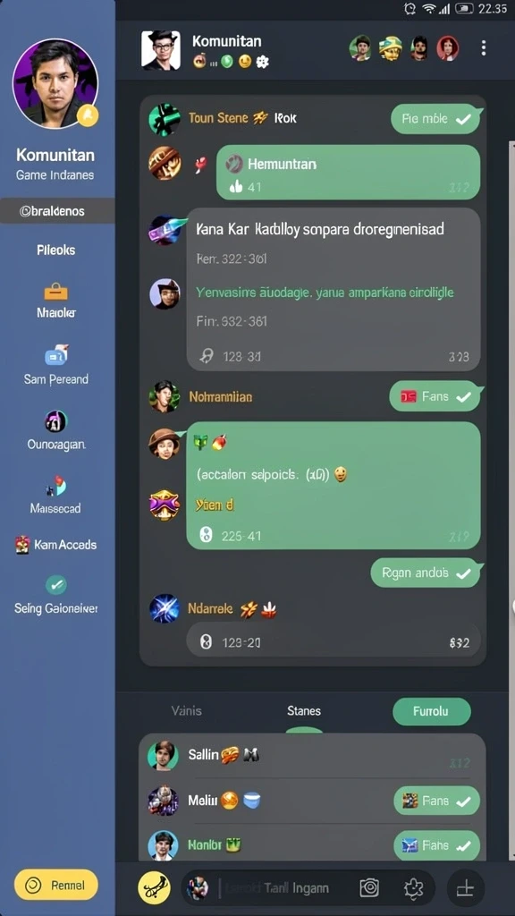 Momen epik di pertarungan melawan bos besar.