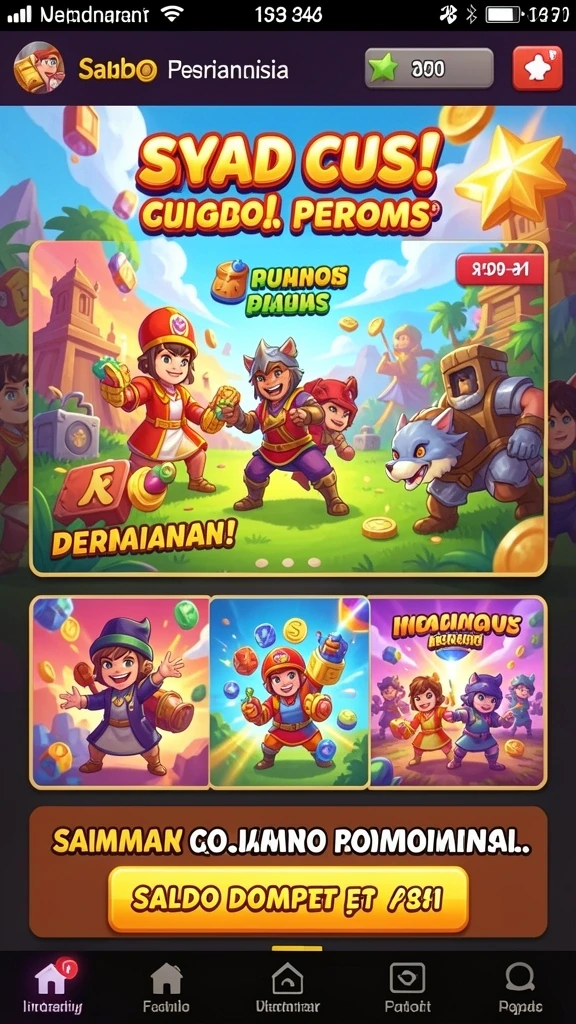 Tantangan harian yang mengasyikkan dan bermanfaat.