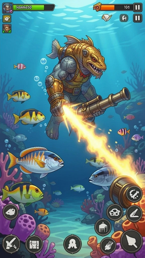 Level permainan yang menantang dan seru.