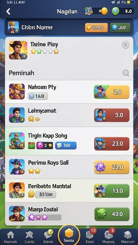 Level menantang yang siap untuk dijelajahi.