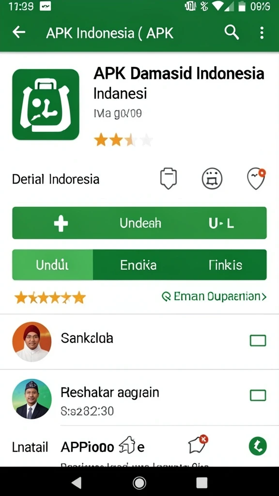Tampilan antarmuka permainan yang menarik dan mudah dinavigasi.