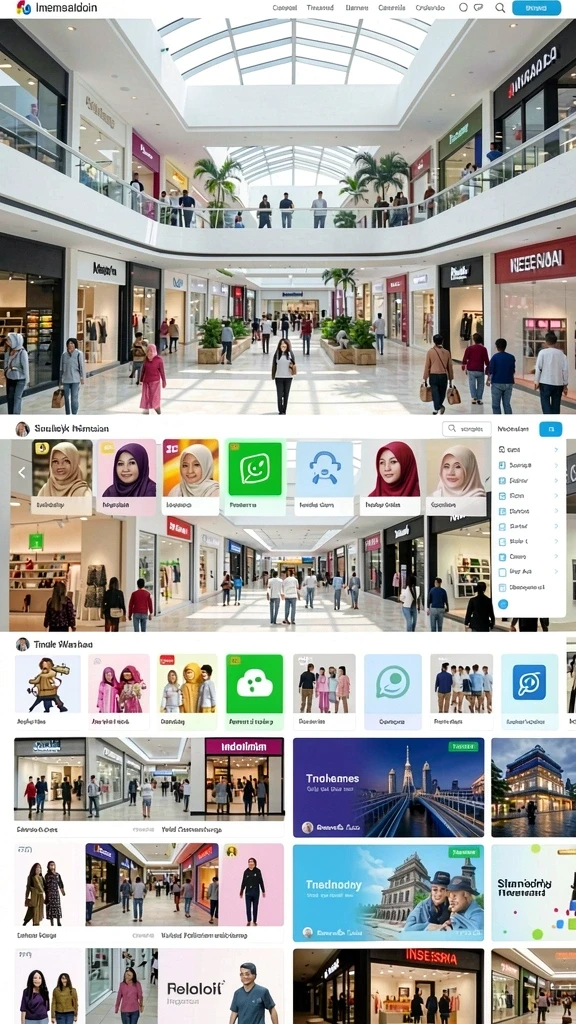 Fitur chat yang mendukung interaksi antar pengguna.