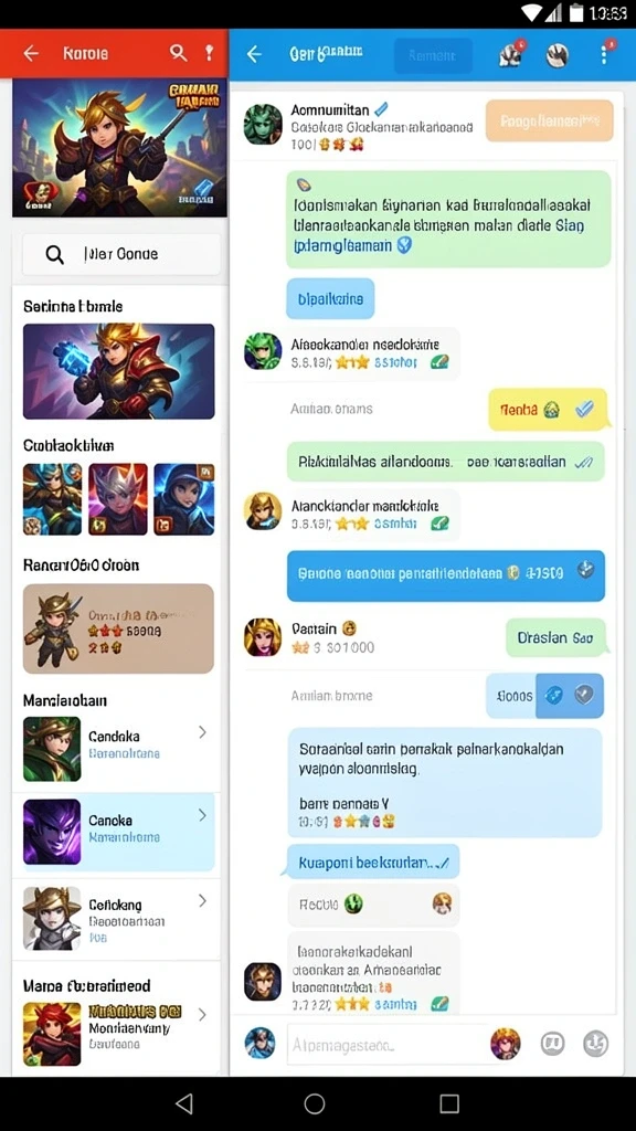 Mode multiplayer yang mendebarkan dan seru.