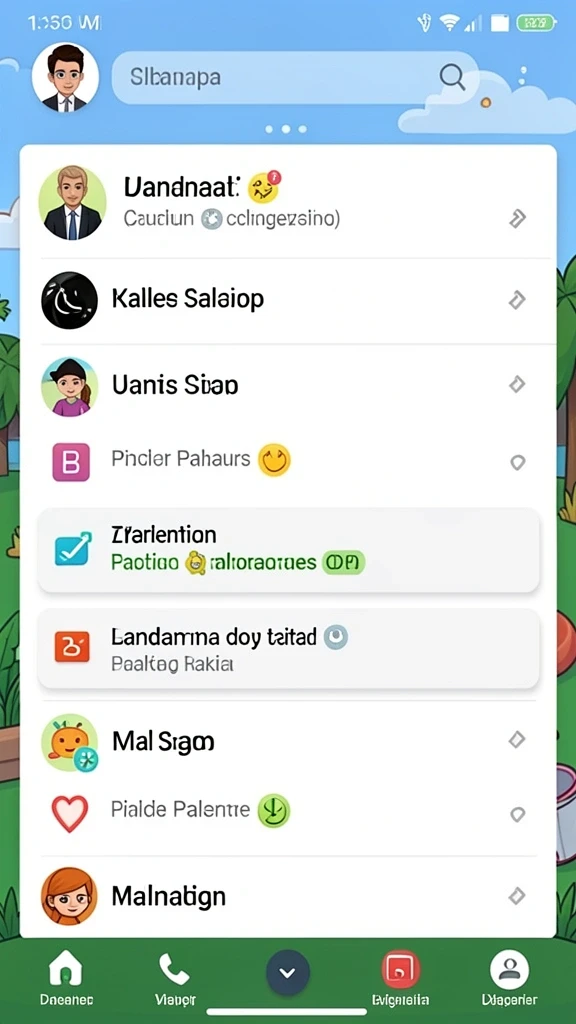 Tangkapan layar menunjukkan karakter utama dalam aksi.