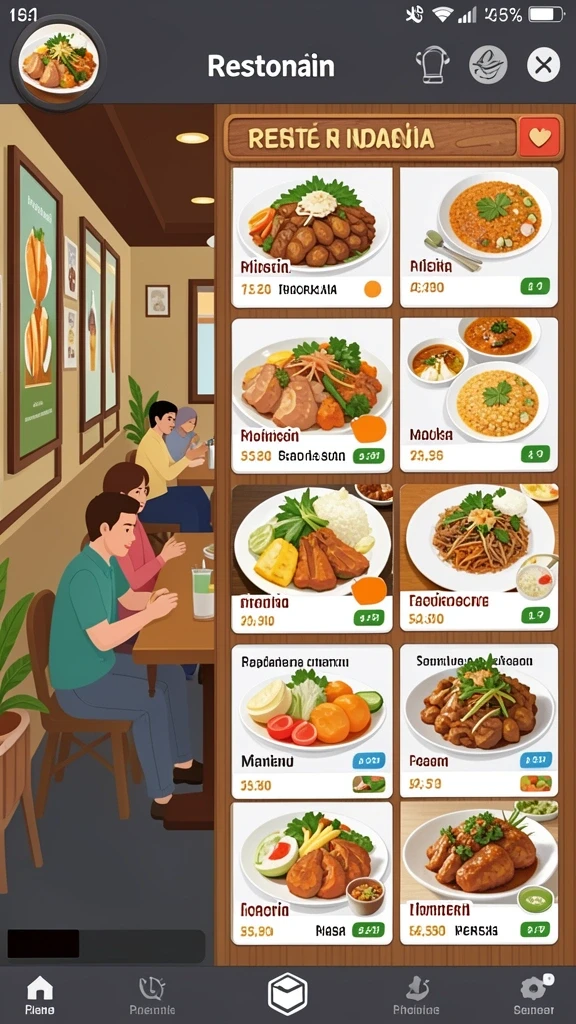 Mode kompetisi dengan pemain di seluruh dunia.