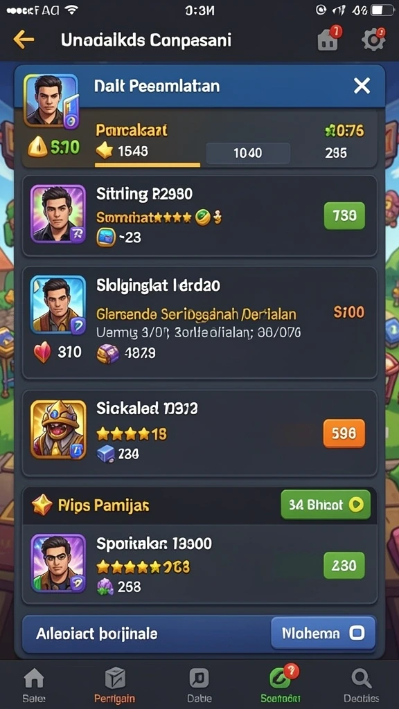 Screenshot menampilkan misi yang menantang untuk diselesaikan.