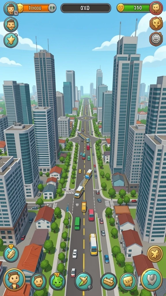 Tampilan antarmuka pengguna yang menarik dan modern.