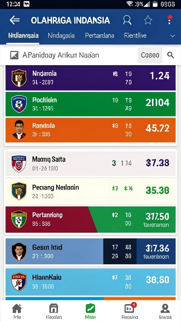 Beragam pilihan permainan yang bisa dipilih dan dimainkan.