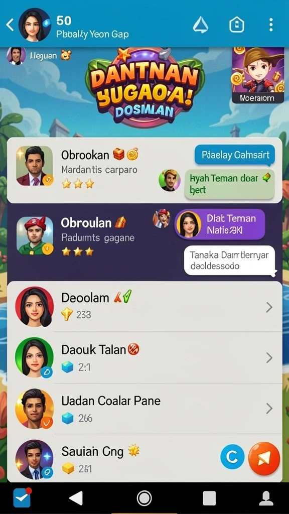 Tampilan antarmuka yang menarik dan mudah digunakan.
