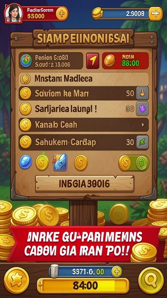 Pengaturan level yang menantang dan menarik.
